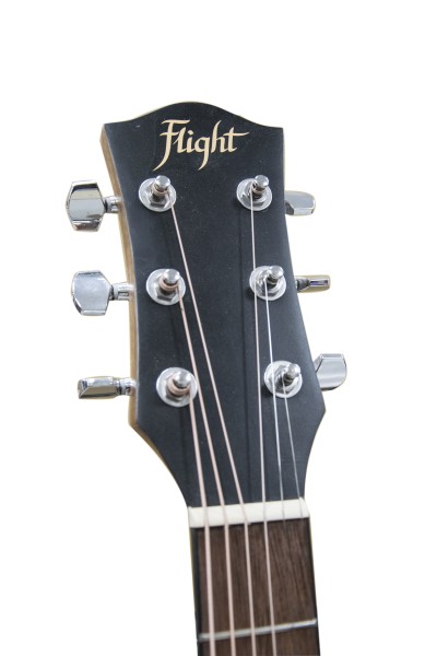 FLIGHT D-175 BK B-stock akustična kitara-3
