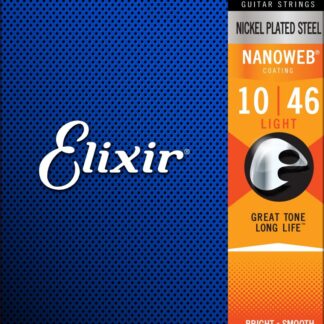 ELIXIR 12052 NANOWEB 10-46 prevlečene strune za električno kitaro