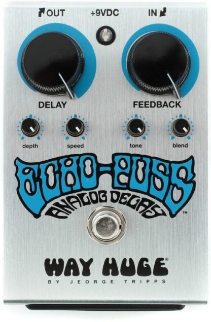 WAY HUGE WHE702S ECHO-PUSS Analog Delay kitarski efekt pedal