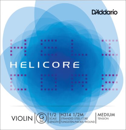 DADDARIO H31412M Helicore G 1/2 Medium struna za violino