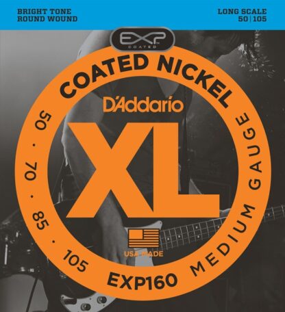 DADDARIO EXP160 COATED BASS GUITAR STRINGS