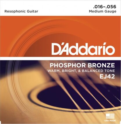 DADDARIO EJ42 16-56 strune za resonatorsko kitaro