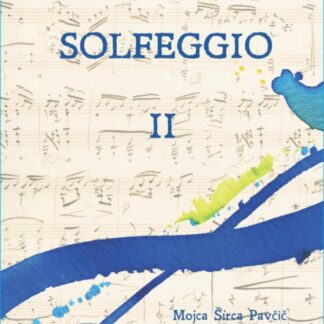 DZS Solfeggio 2 Širca Pavčič učbenik za glasbeno teorijo