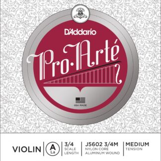 DADDARIO J560234M ProArte J56 02 A 3/4 Medium struna za violino