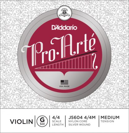 DADDARIO J5604 Proarte G 4/4 Medium struna za violino