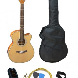 FLIGHT F-230 NA akustična kitara komplet