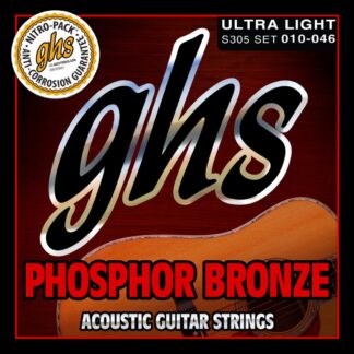 GHS S305 Phosphor Bronze 10-46 strune za akustično kitaro