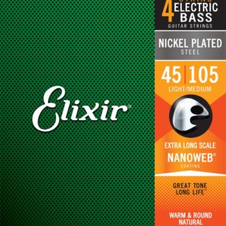 ELIXIR 14087 NANOWEB 45-105 Extra Long strune za bas kitaro-1