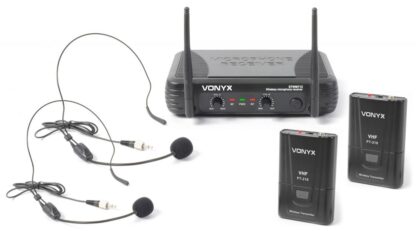 VONYX STWM712H VHF 2 Channel brezžični naglavni mikrofon