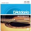 DADDARIO EZ910 11-52 strune za akustično kitaro