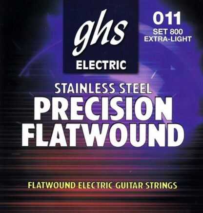GHS 800 Precision 11-46 brušene strune za električno kitaro