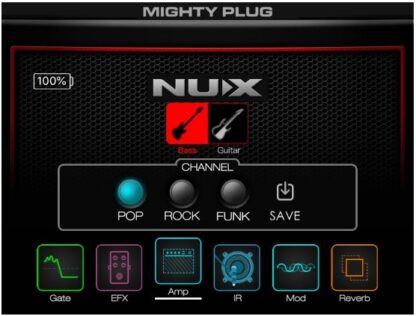 NUX MIGHTY PLUG kitarski ojačevalec-3