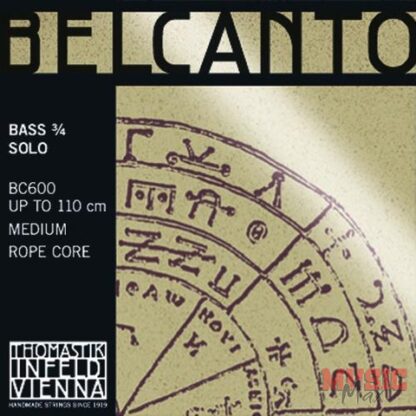 THOMASTIK BC600S Belcanto Solo 3/4 strune za kontrabas