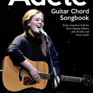 MUSIC SALES Adele Guitar Chord knjiga s skladbami za kitaro