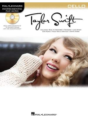 MUSIC SALES Playalong Taylor Swift učna knjiga za violončelo