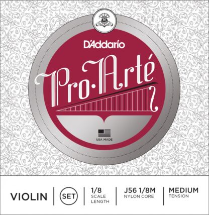 DADDARIO J5618M J56 1/8M PROARTE VIOLIN SET 1/2 MED J561 strune za violino
