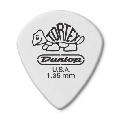 DUNLOP PICKS 478R1.35 TORTEX WHITE JAZZ III 1.35mm (72) paket trzalic