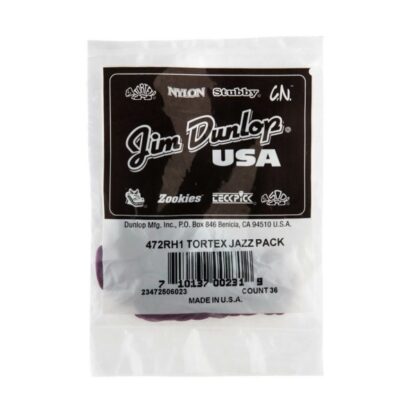 DUNLOP 472H1 Tortex Jazz I 1.14 (36) paket trzalic - Image 3