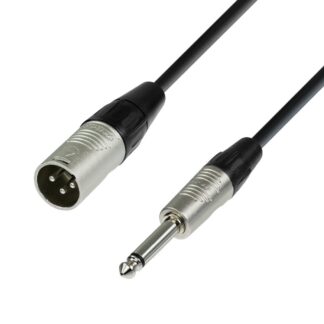 ADAM HALL K4MMP1000 XLR Male-6.3 Mono 10m instrumentni kabel