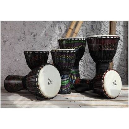 YUKA DJPA010-20 ROPE TENSION SARONG AFRICA 10˝ djembe - Image 2