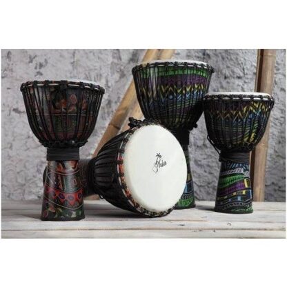 YUKA DJPA012-24 ROPE TENSION SARONG AFRICA 12˝ djembe - Image 3