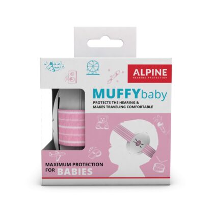 ALPINE MUSICSAFE EARMUFF KIDS Pink zaščita za sluh