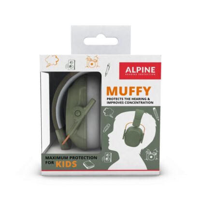 ALPINE MUSICSAFE EARMUFF KIDS Green zaščita za sluh
