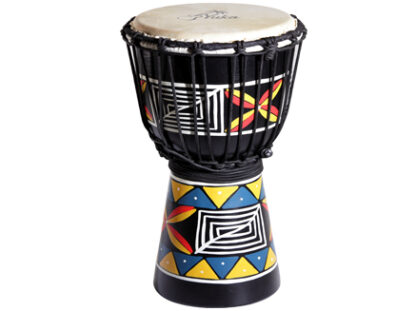 YUKA DJWT07-16 LESENA DJEMBA TRIBAL SERIJA , 18-40 CM, MAHOGONIJ