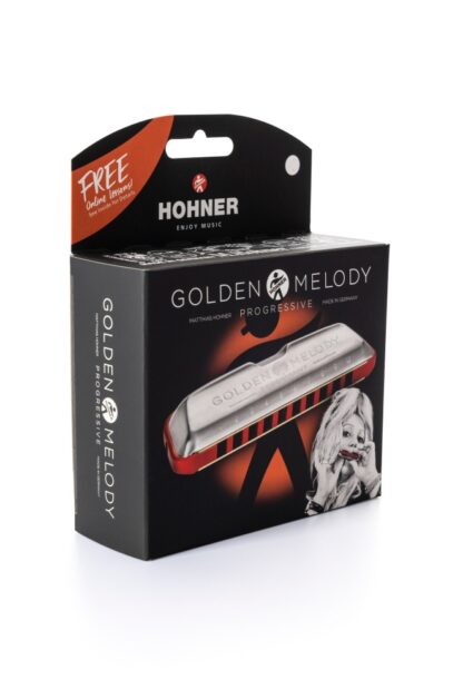 HOHNER GOLDEN MELODY Progressive A diatonične orglice