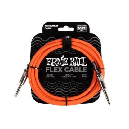 ERNIE BALL 6416 Flex Orange 3m instrumentni kabel