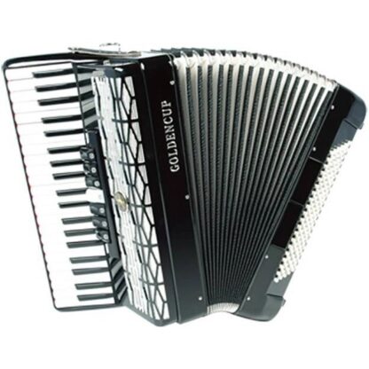 GOLDENCUP JP2008 41 KEY 120 BASS 7+2 Blk harmonika