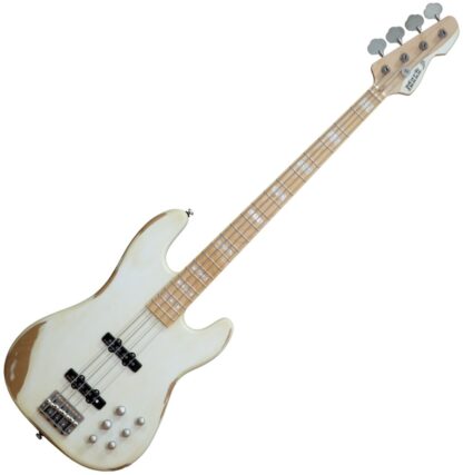 MARKBASS JP WHITE BATTERED 4 VG MP bas kitara