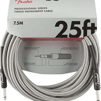 FENDER PRO 25´ 7.5 m WHT TWD instrumentni kabel
