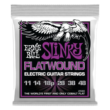 ERNIE BALL 2590 POWER SLINKY 11-48 brušene strune za električno kitaro