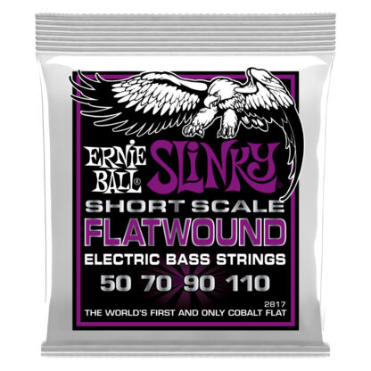 ERNIE BALL 2817 POWER SLINKY SHORT SCALE 50-105 brušene strune za bas kitaro