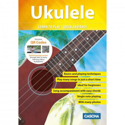 SELA LEARN TO PLAY Ukulele učna knjiga za ukulele