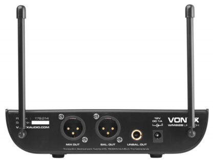 VONYX WM82B DIGITAL UHF 2-CHANNEL Set brezžični naglavni mikrofon - Image 2