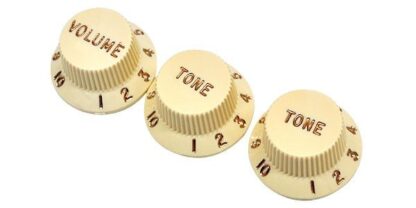 FENDER STRAT Aged Set (3) gumb za potenciometer