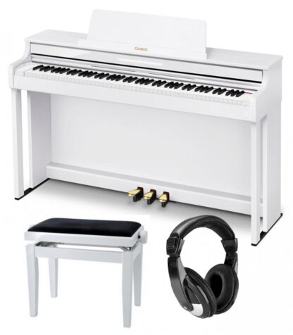 CASIO AP-550WE NEW CELVIANO White digitalni klavir komplet