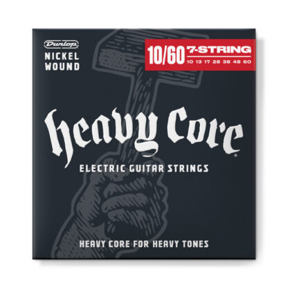 DUNLOP ACCESSORIES DHCN10607 Heavy Core 10-60 strune za električno kitaro
