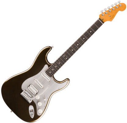 FENDER AMERICAN ULTRA II Stratocaster HSS EB TXT električna kitara s kovčkom