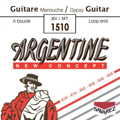 SAVAREZ 1510 ARGENTINE GYPSY Jazz 10-45 Loop End strune za akustično kitaro