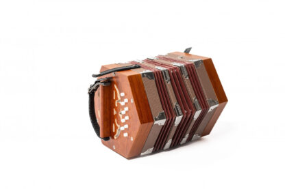 GOLDENCUP JBC20 20 KEY WOOD VENEER CONCERTINA harmonika