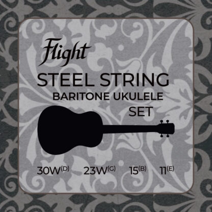FLIGHT ACCESSORIES FBSS-200 STEEL 11-30 strune za bariton ukulele