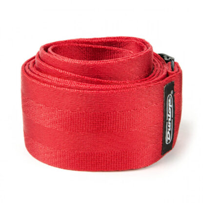 DUNLOP ACCESSORIES DST70-01RD DELUXE SEATBELT Red pas za kitaro - Image 2