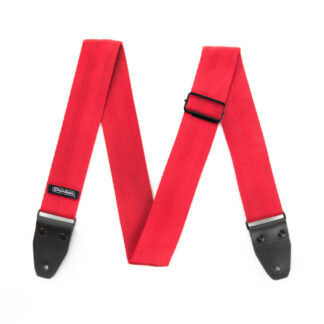 DUNLOP ACCESSORIES DST70-01RD DELUXE SEATBELT Red pas za kitaro