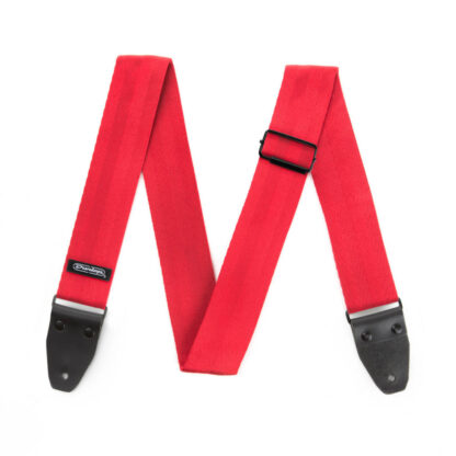 DUNLOP ACCESSORIES DST70-01RD DELUXE SEATBELT Red pas za kitaro