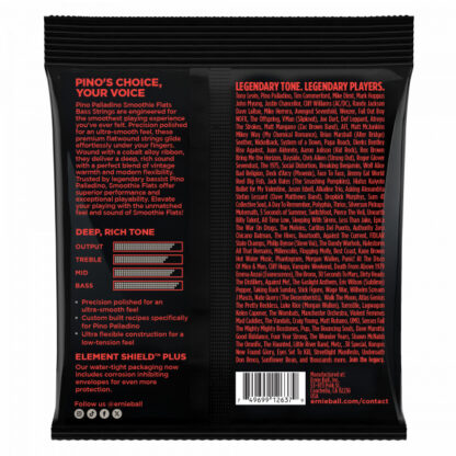 ERNIE BALL P02748 PINO PALADINO SMOOTHIE Extra Light 38-98 brušene strune za bas kitaro - Image 2