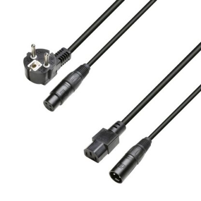ADAM HALL 8101PSAX0500 With Power Cable 5m kabel za aktivni zvočnik