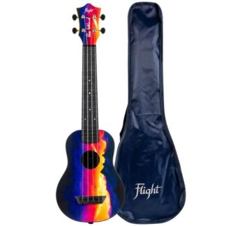 FLIGHT UKULELE TUSL EE Sunset Travel sopran ukulele s torbo